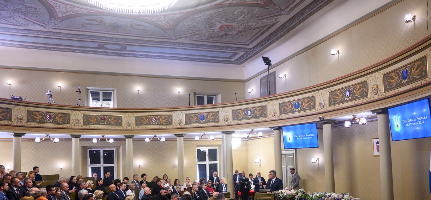 Plenković na obilježavanju Dana grada Zagreba: Iznaći ćemo sredstva za projekt vodoopskrbe i odvodnje